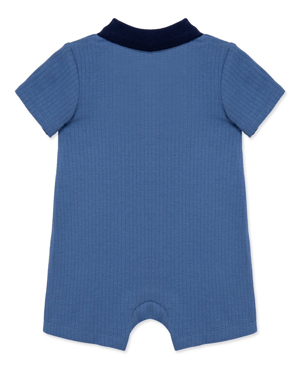 Little Me Baby Boys' Polo Collar Short-Sleeve Romper