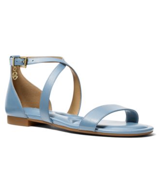 MICHAEL Women's Alexa Flex Buckle Flat Sandals