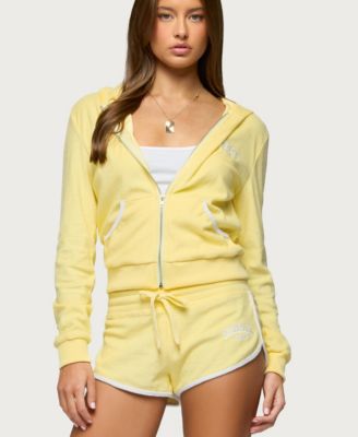 Women's Madilyn Terry Cloth Zip Up Hoodie