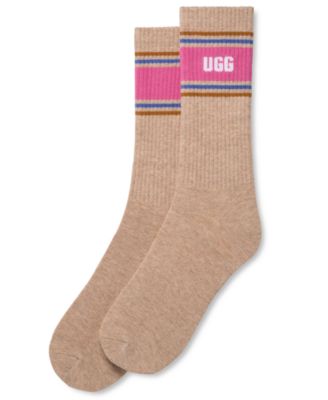 UGG Women's Varsity Logo Crew Socks