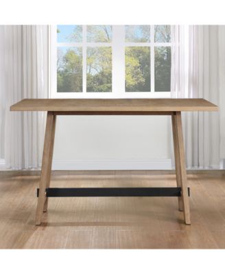 Macai 35.75" Wood Counter Height Table