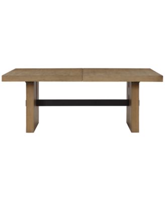 Macai 42" Wood Rectangular Dining Table