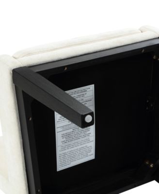 Macai 7-Pc. Wood Dining Set (Rectangular Table + 6 Upholstered Side Chairs)