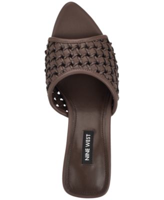 Women's Kirela Woven Slip-On Stiletto Dress Sandals