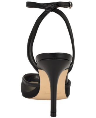 Women's Gullia Mesh Ankle Strap Stiletto Dress Pumps