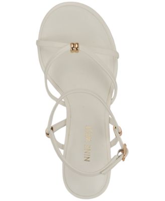 Women's Deklyn Strappy Ornamented Wedge Dress Sandals