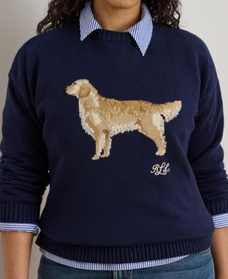 Petite Crewneck Long-Sleeve Sweater