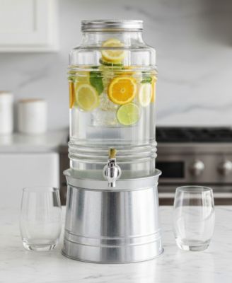 Breeze Beverage Dispenser with Ice Insert 2.4 Gallon