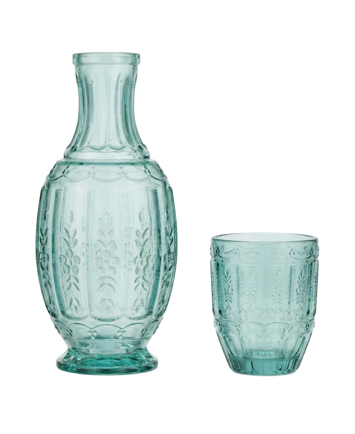 Jay Imports 2-Piece Carafe and Cup Set