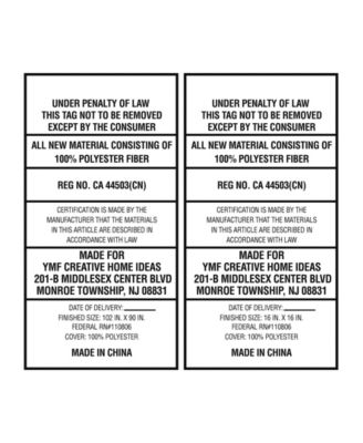 Royal Argyle Reversible 8-Pc. Comforter Set, King