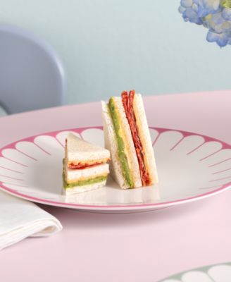 Fleur Abstract Floral Dinner Plate