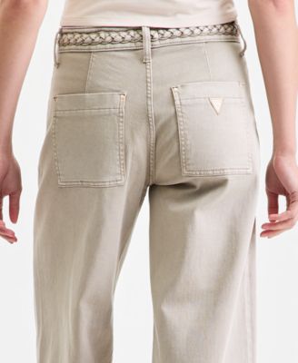 Women's Zoya Braided Crop-Leg Pants