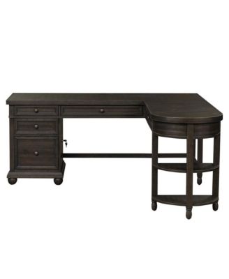 Harvest Home Optional L Shaped Desk Set in Chalkboard