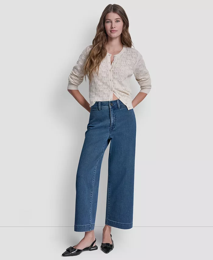 Petite High-Rise Stretch Ankle Pants - thumbnail 2