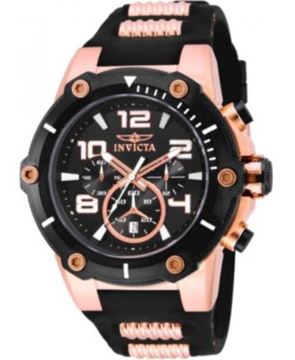 Men's 17201 Speedway Quartz Chronograph Black Dial Watch