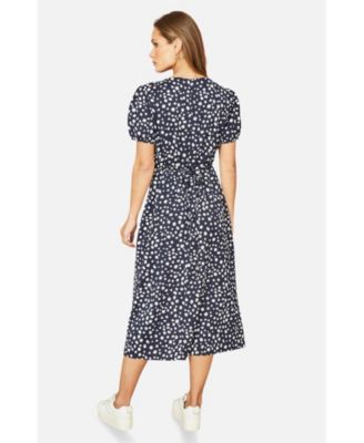 Women's Spot Midi Tea Dress