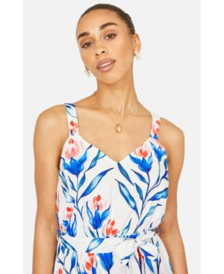Women's Floral Print Maxi Sun Dress