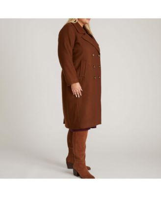 Plus Size Callaghan Wool Coat