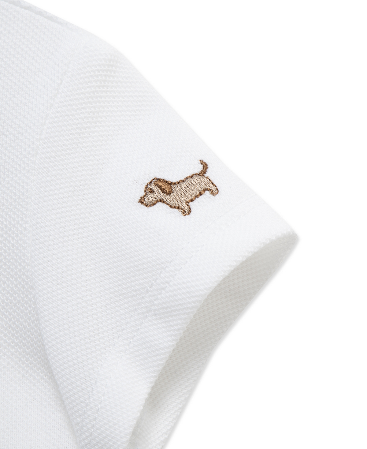 Little Me Baby Boys' Puppies Shortall and Polo Shirt, 2-Piece Set