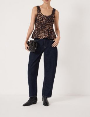 Women's Air Flow Gathered Straps Top