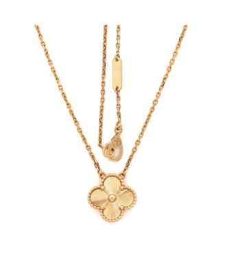 Vintage Alhambra Pendant Necklace