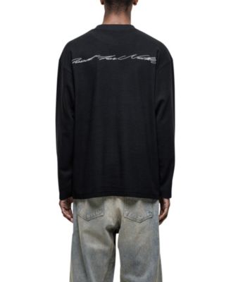 Men's Scribble Long-Sleeve Waffle T-Shirt