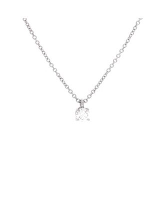 Solitaire Pendant Necklace