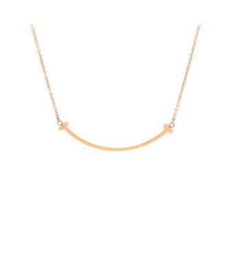 T Smile Pendant Necklace