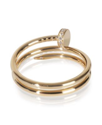 Yellow Gold Juste Un Clou Double Ring