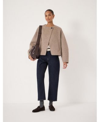 Women's Linnie Double Faced Collarless Jacket