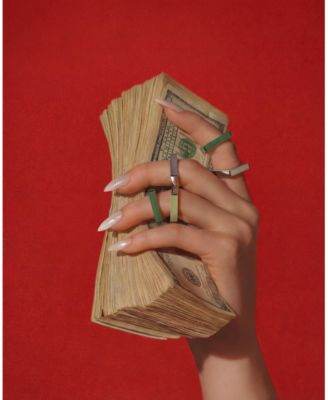 Year of the Horse — Jade Stone Saddle Ring