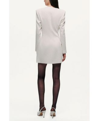 Women's Padded Shoulder Mini Dress