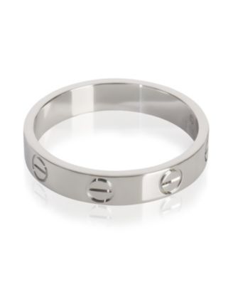 White Gold Small Model Love Ring