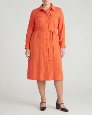 Plus Size Cooling Stretch Cupro Savannah Dress