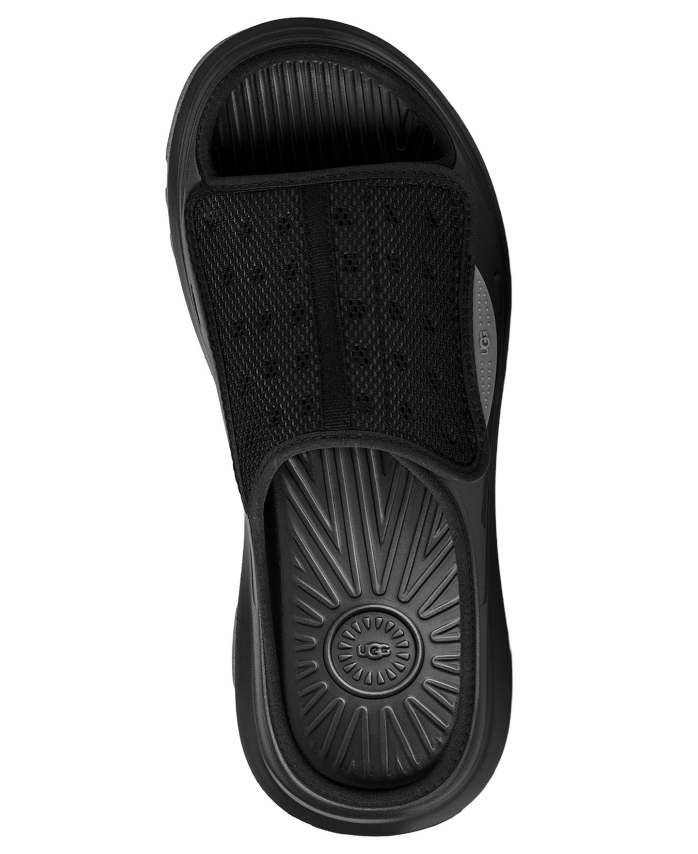 Мужские сандалии UGG® Peakmod Slip-On, цвет: Чёрный — фото 4