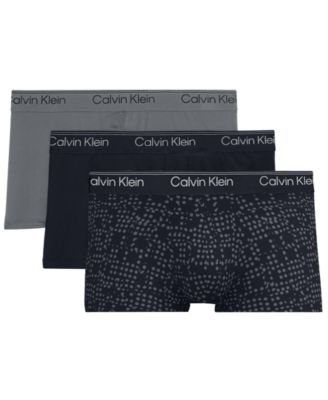 Men's Low-Rise Trunks, 3-Pack