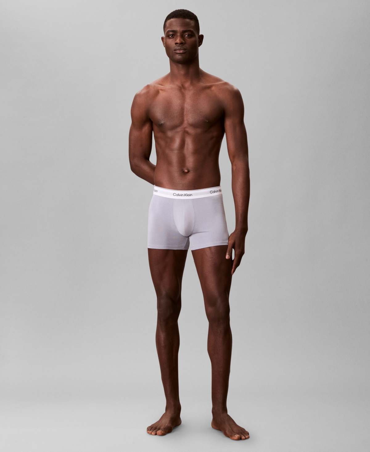 Calvin Klein Men's Icon Cotton Stretch Low-Rise Trunks, 3-Pack