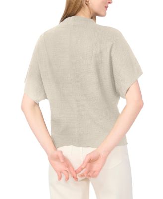 Women's Dolman-Sleeve Draped Top