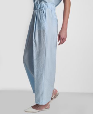 Women's High-Rise Pull-On Ankle Pants