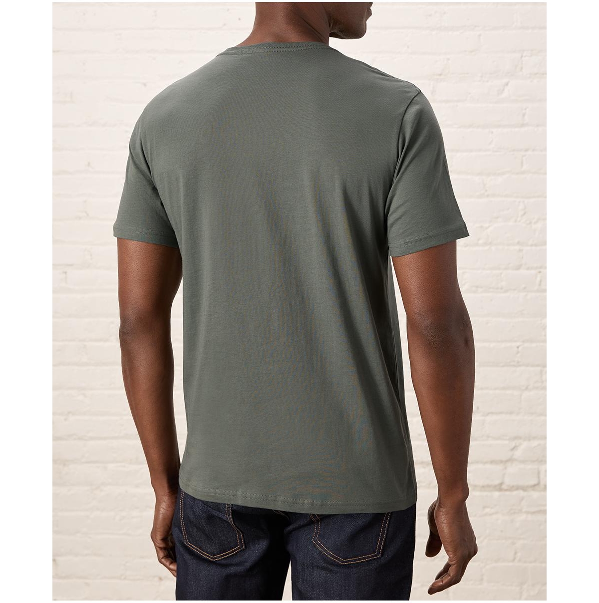 Pact Men's Organic Cotton Essential Crewneck Tee