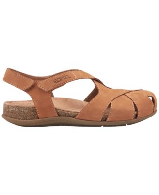 Women's Brentia Leather Criss-Cross Flat Sandals