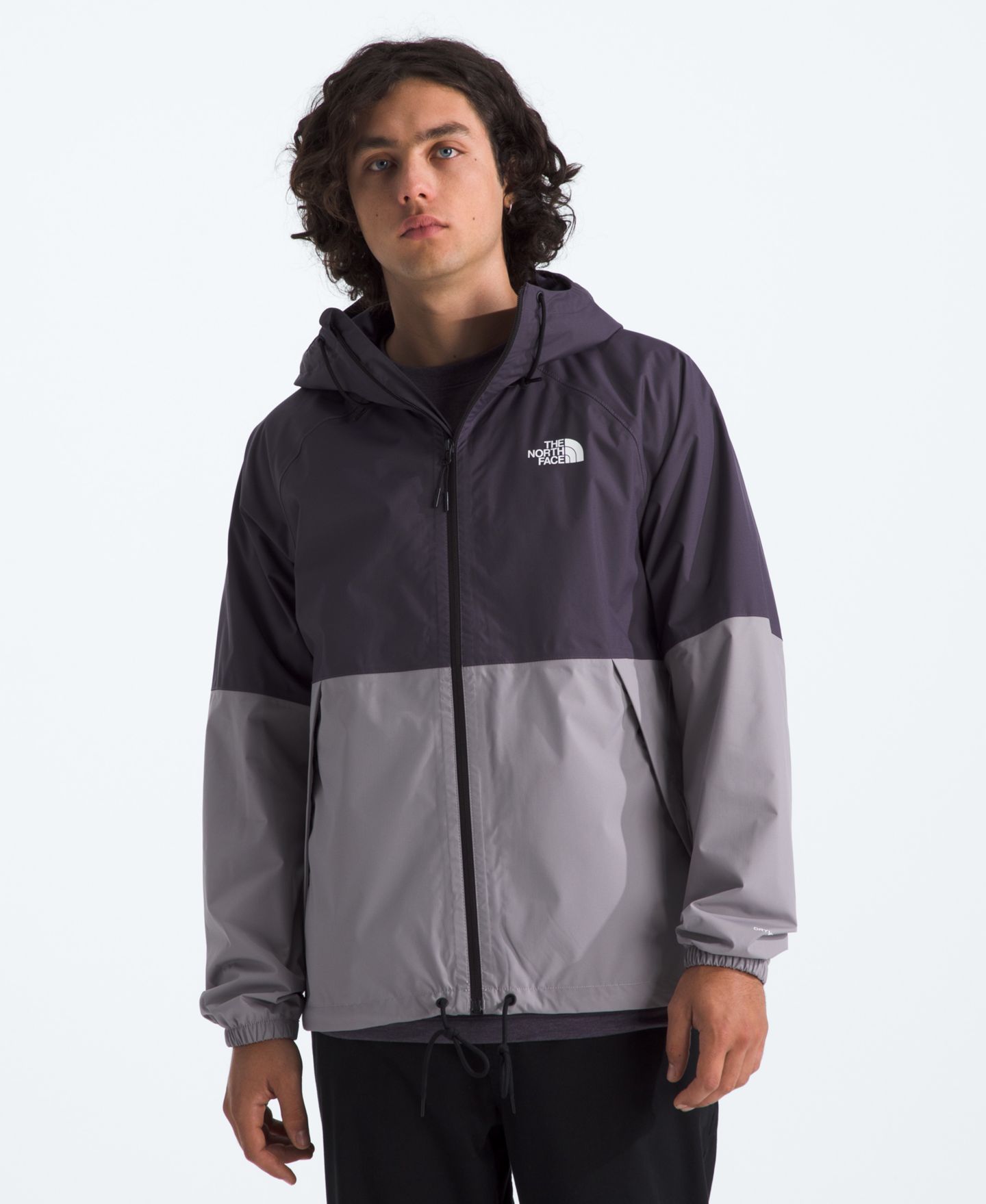 Мужское худи The North Face Antora Zip-Up Rain, цвет: Сумеречный / Серый — фото 1