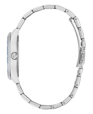 Women's Silver-Tone Stainless Steel Multi-Function Watch, 36mm