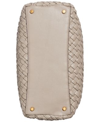 Amagansett Leather Medium Satchel Bag