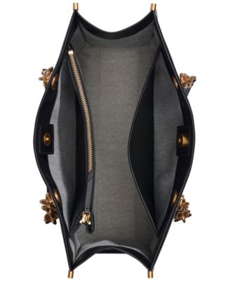 Merino Leather Chain Tote Bag