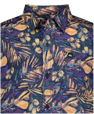 Boys' 8-20 Heatmap Palm Printed Shirt