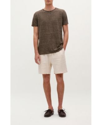 Men's Country Linen Striped Tee