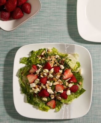 Vitrelle Studio Square Wandering Grove 18-Pc. Dinnerware Set, Service for 6