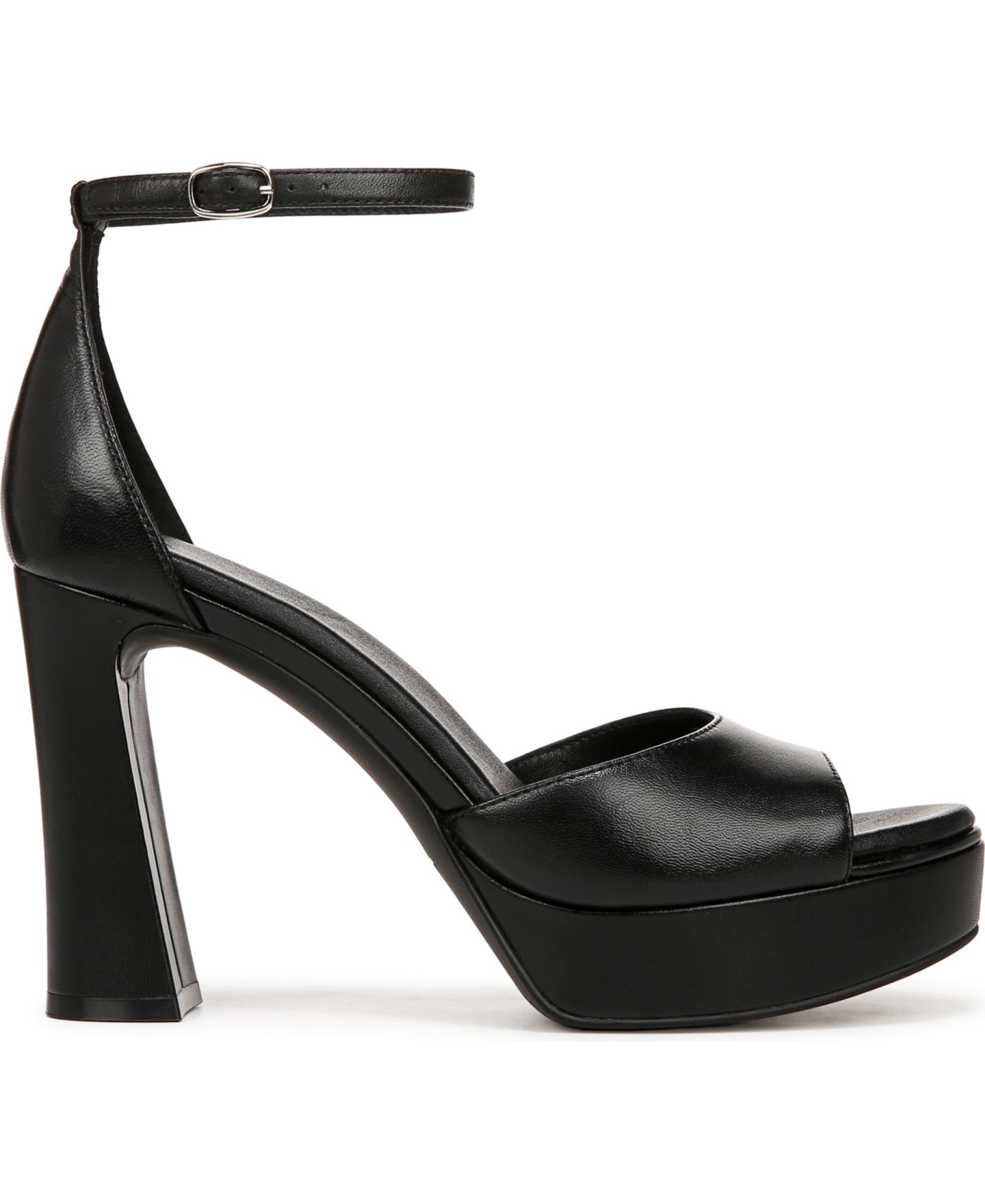 Женские сандалии 27 EDIT Naturalizer Delphie Strappy Dress Sandals, цвет: Чёрный кожаный — фото 2