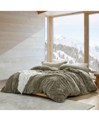 Bae, She Thick - Coma Inducer Oversized Comforter with Cover -Sage